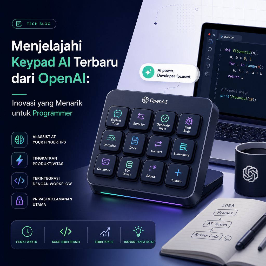 Menjelajahi Keypad AI Terbaru dari OpenAI: Inovasi yang Menarik untuk Programmer